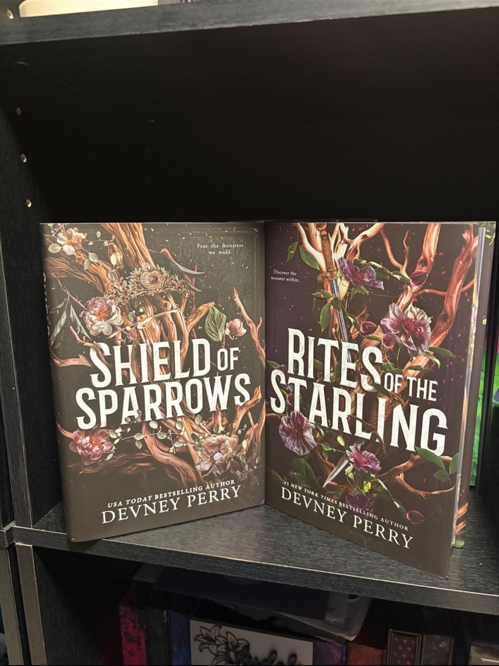 SIGNED Shield of Sparrows & Rites of the Starling - Set
